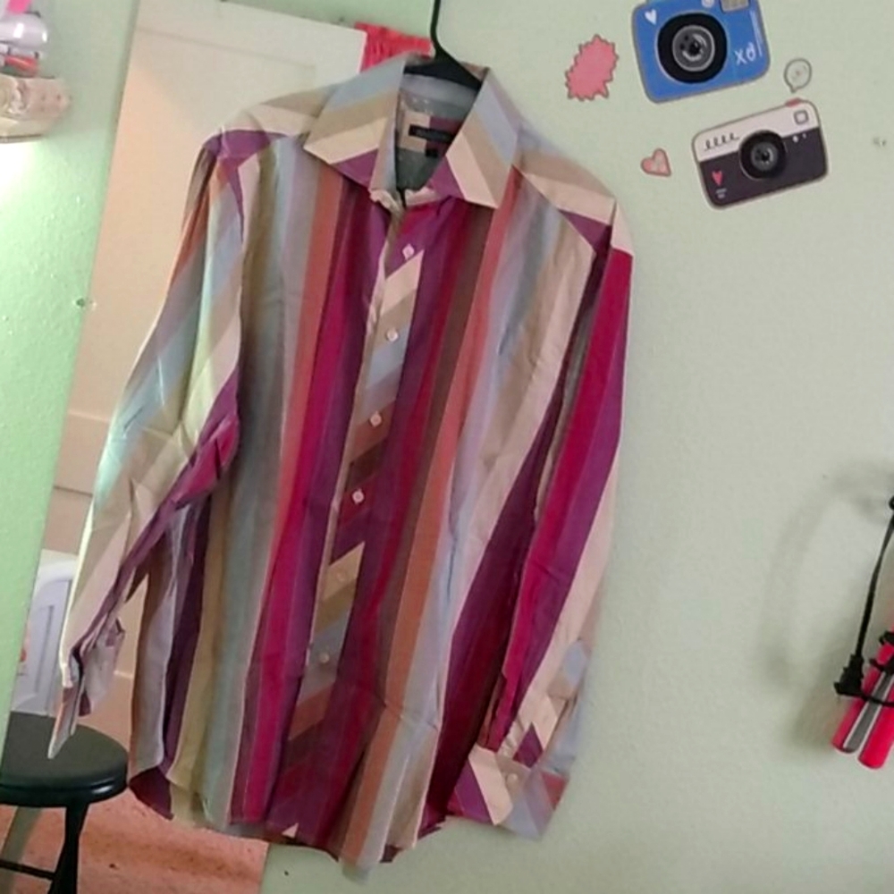 A men's dress shirt